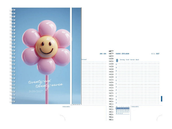 Agenda Simplex Sommer Emotions Daily A6 Fun