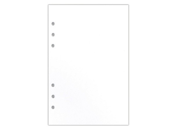 Einlage Timesystem A5 Notizpapier blanko