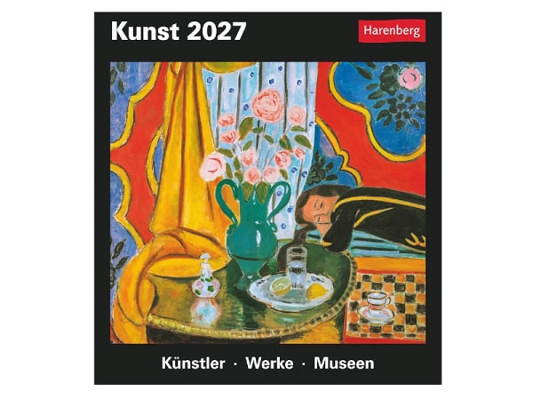 Kalender Kunst Wochen-Kulturkalender 16x17cm