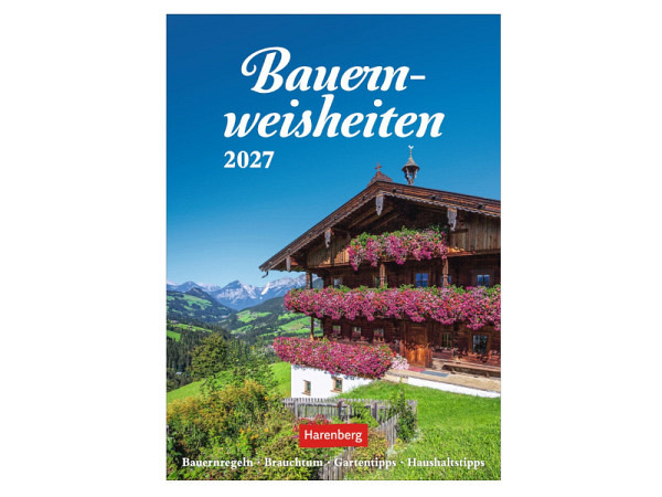 Kalender Bauernweisheiten Wochenplaner 16,5x23cm