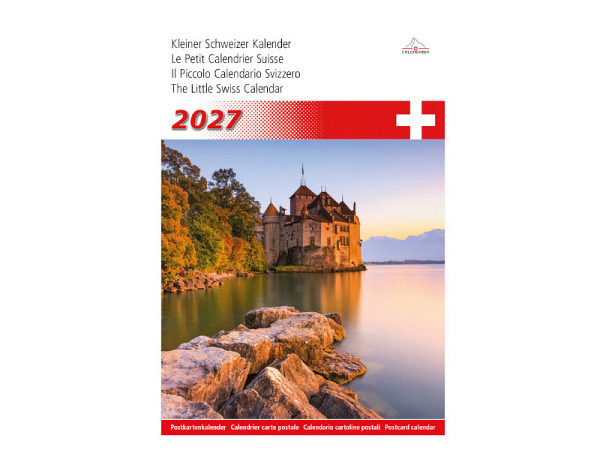 Kalender Kleiner Schweizer Kalender 14,8x22cm