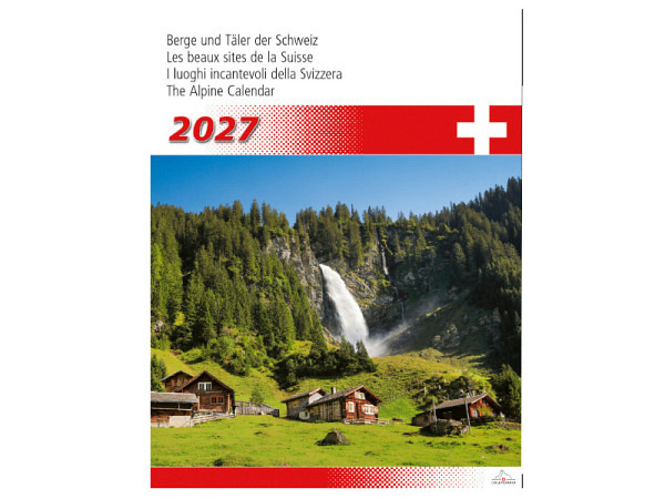 Kalender Berge und Täler der Schweiz 31x40cm