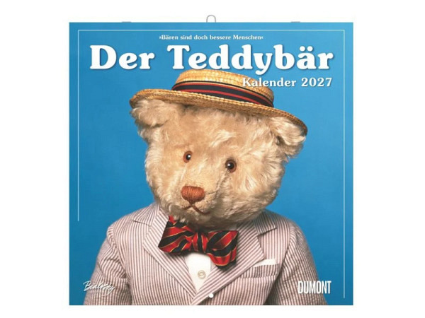 Kalender Teddybär 30x30cm
