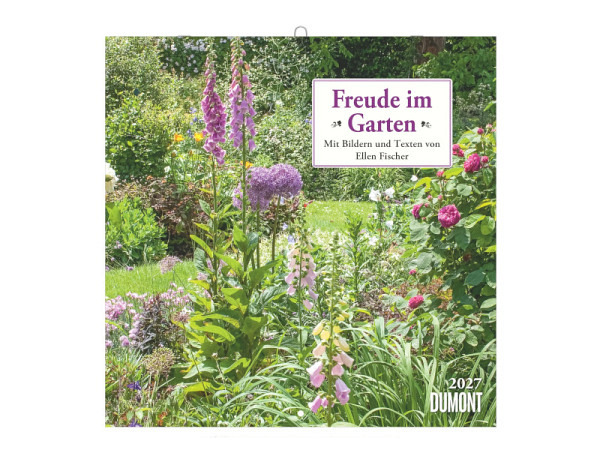 Kalender Freude im Garten 30x30cm