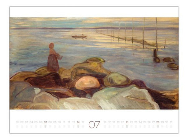 Kalender Die Kunst der Stille 54x48cm