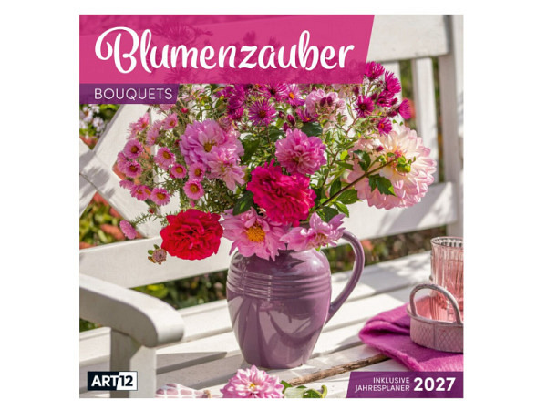 Kalender Blumenzauber 30x30cm