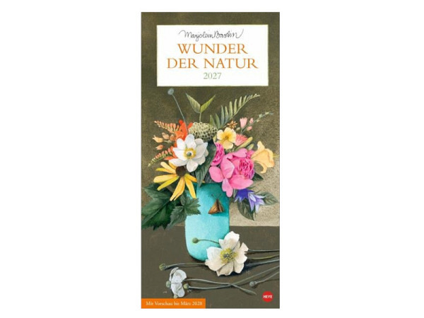 Kalender Bastin Marjolein Wunder der Natur 21x45cm
