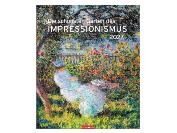 Kalender Die schönsten Gärten des Impressionismus 46x55cm