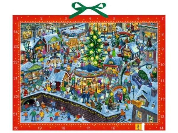 Adventskalender Coppenrath Wimmeliger Weihnachtsmarkt