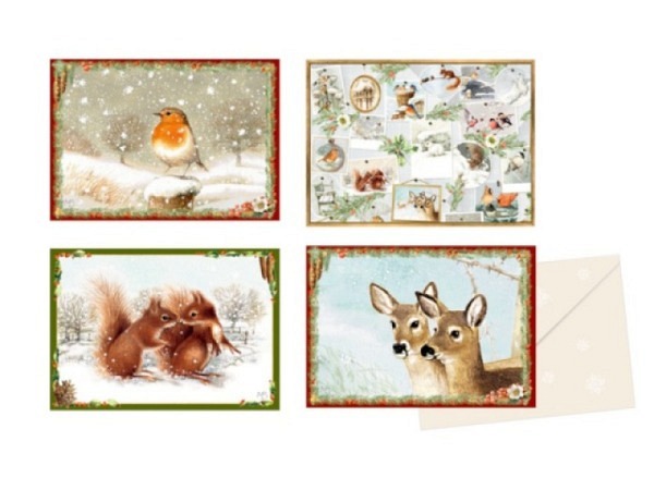 Adventskalender Coppenrath Marjoleins Weihnachtsgrüsse 16,5x11,5cm