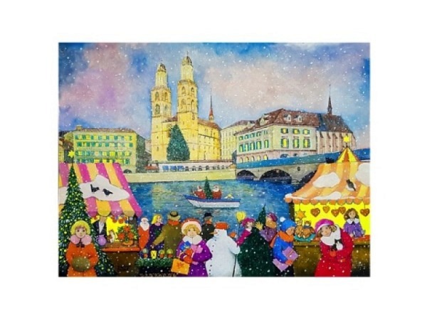 Adventskalender Cart Zürich Doppelkarte