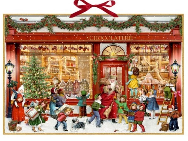 Adventskalender Coppenrath Chocolaterie 38x52cm