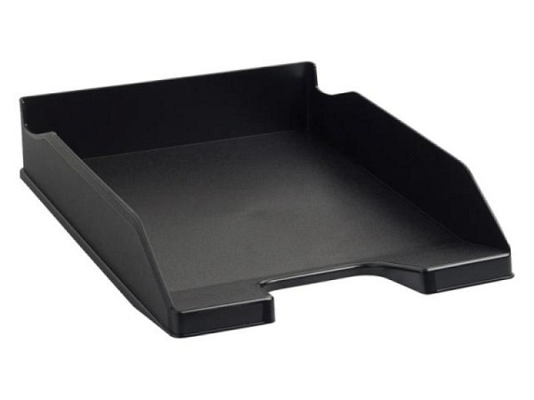 Briefkorb Exacompta Combo A4 hoch schwarz