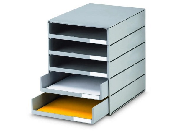 Büroset Styroval Pro Oeko Xtra-slim grau 