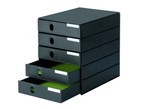 Büroset Styroval Pro Oeko Xtra-slim schwarz 