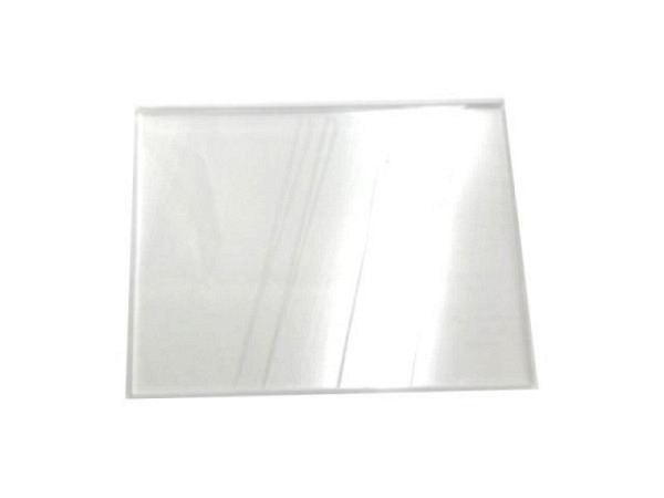 Schilderhalter Acryl transparent A6 quer, glasklar ohne Lochung und auf allen Seiten bündig. Ideal z