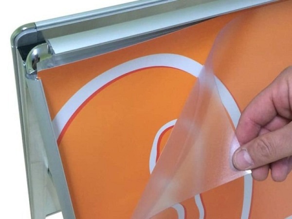 Ersatzfolien Magnetoplan für Plakatständer A2 Se..