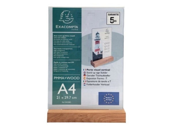 Schilderhalter Exacompta Acryl A4