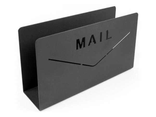 Briefständer Mail schwarz