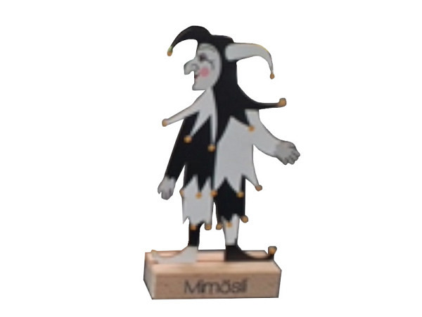 Kartenhalter Fasnachtszauber mit Fasnacht Figur