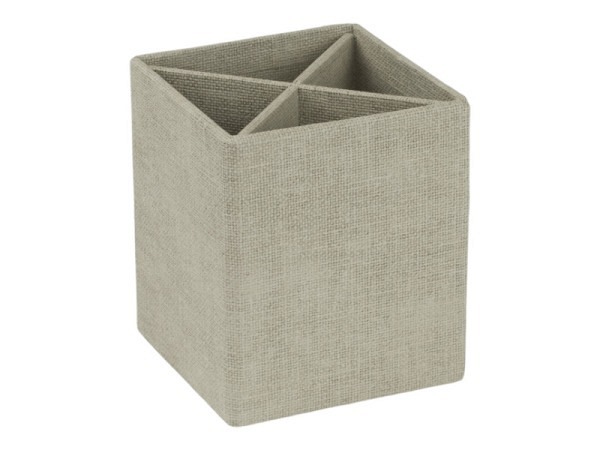 Köcher Bigso Box Leinenbezug Penny Linen nature