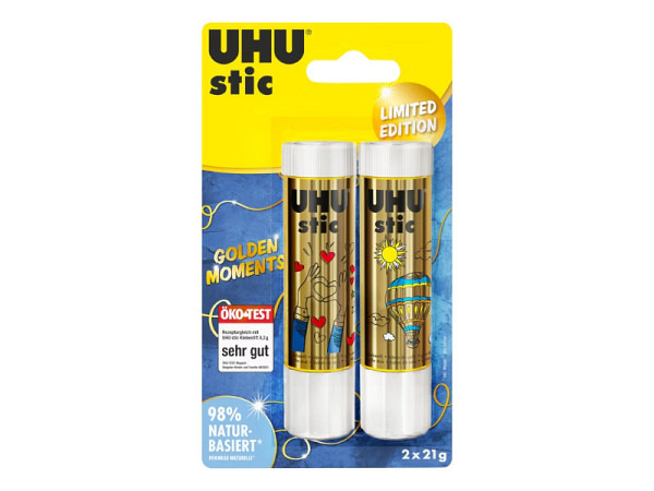 Leim Uhu Stic Create Golden Moments 2x21g