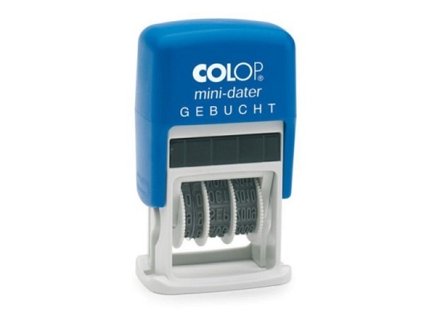 Stempel Colop MiniDater Gebucht S160L3/D 