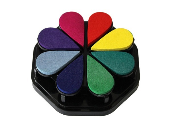 Stempelkissen Artoz mit 8 Farben