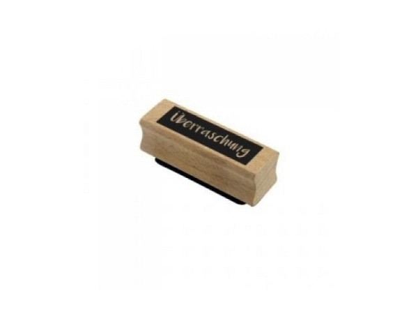 Stempel Artoz Überraschung Holzstempel 20x60x19mm