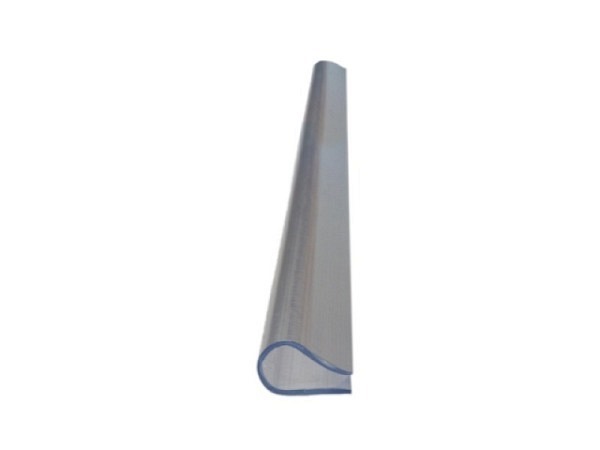 Klemmschiene 5mm transparent A4, klemmt ca. 50Blatt fest
