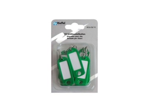 Schlüsselanhänger Rieffel 8034FS Plastik grün 
