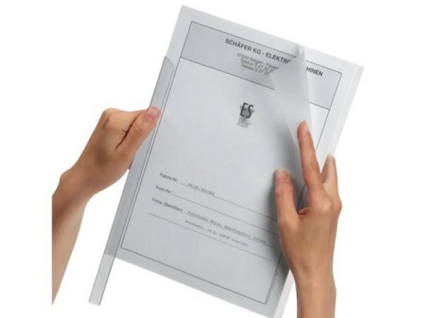 Sichtfalter Durable transparent A4x2 50Stk., Kle..
