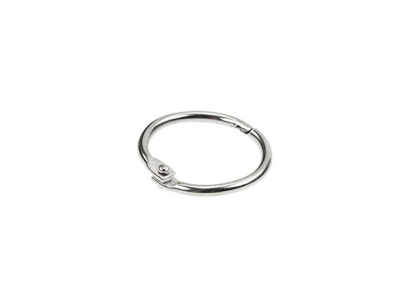 Scharnierringe vernickelt 13mm 5 Stk