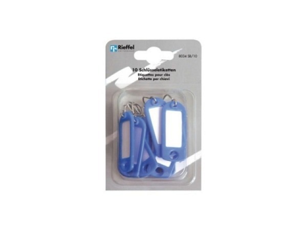 Schlüsselanhänger Rieffel 8034FS Plastik blau 