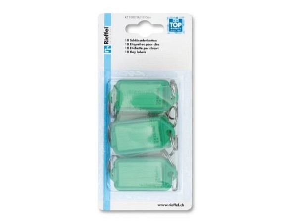 Schlüsselanhänger Rieffel Key-Tag KT1000 grün
