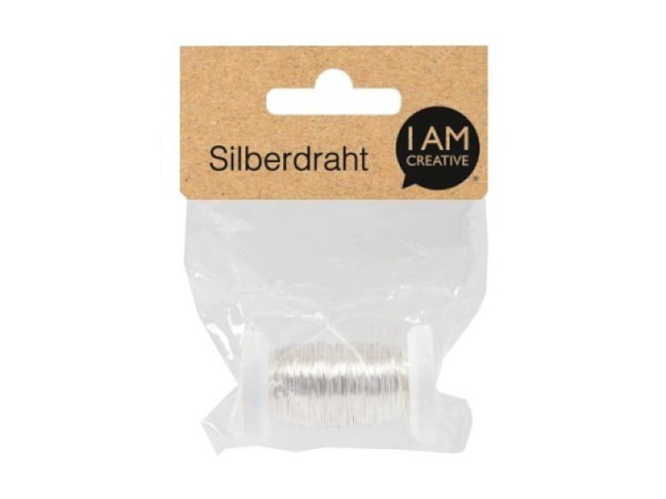 Draht I am creative Silberdraht 0,4mm