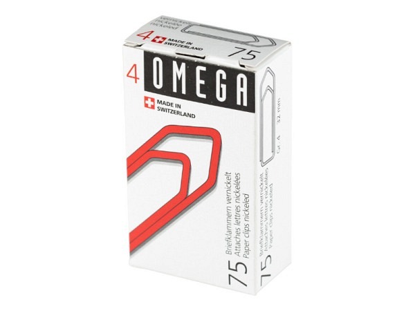 Büroklammern Omega Grösse 4 75 Stk