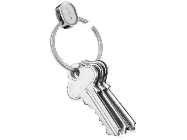 Schlüsselring Orbitkey silber