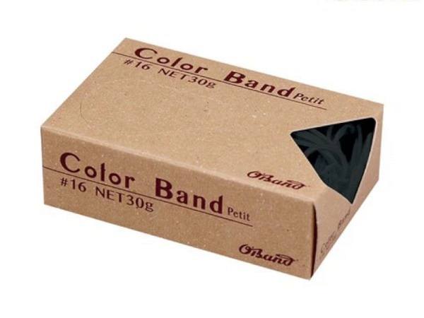 Gummibänder OBand Color Band schwarz