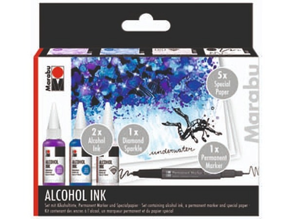Tinte Marabu Set Alkoholtinte
