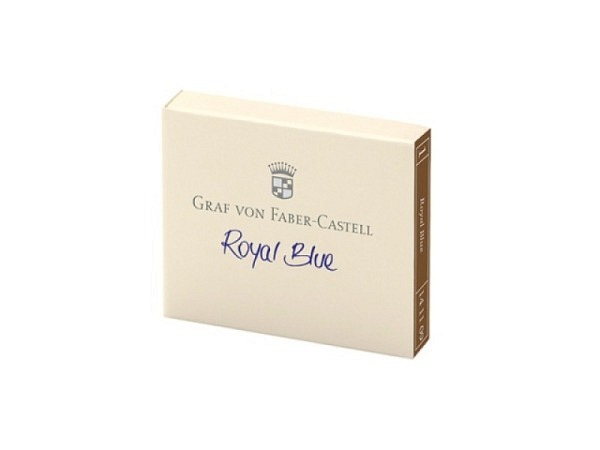 Tintenpatrone Graf von Faber-Castell königsblau 6Stück
