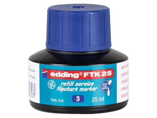Tusche Edding FTK-25 blau 25ml