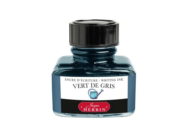 Tintenfass Herbin Schreibtinte grün-grau 30ml