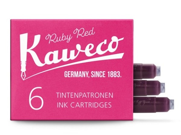 Tintenpatrone Kaweco rubinrot
