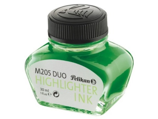 Tintenfass Pelikan M205 Highlighter-Tinte leuchtgrün
