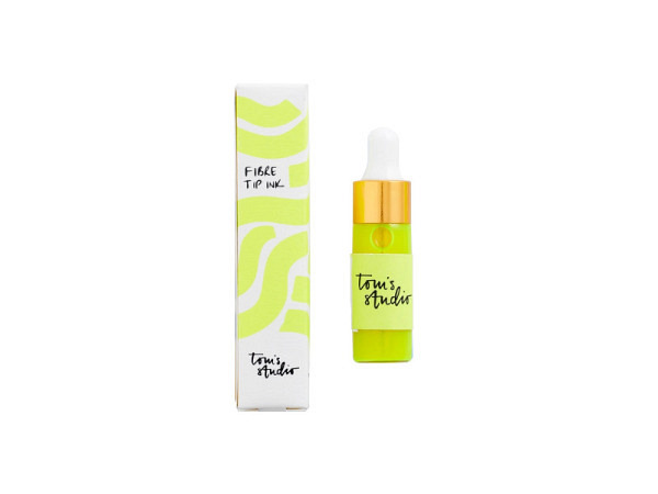Tinte Tom's Studio Textmarker Mini Fluoreszierendes Gelb