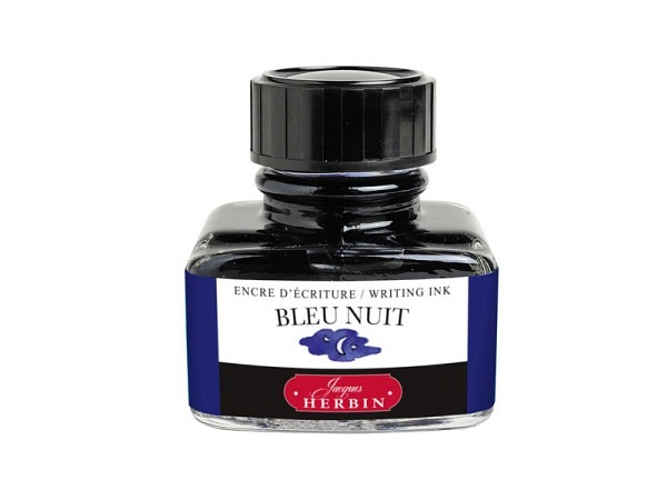 Tintenfass Herbin Schreibtinte nachtblau 30ml