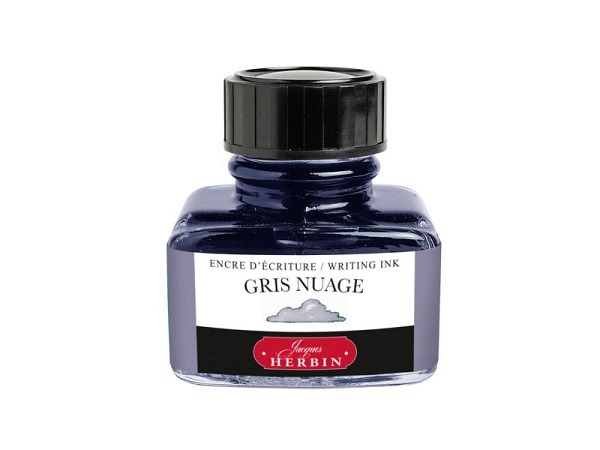 Tintenfass Herbin Schreibtinte rauchgrau 30ml