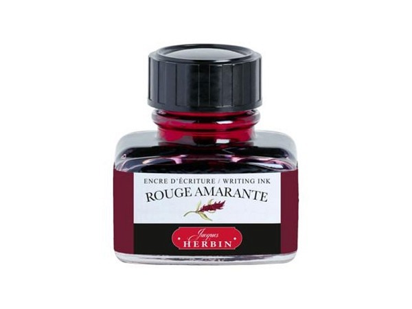 Tintenfass Herbin Schreibtinte rot 30ml
