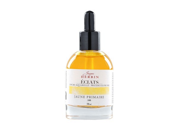 Tinte Herbin Aquarelltinte Éclats gelb 50ml